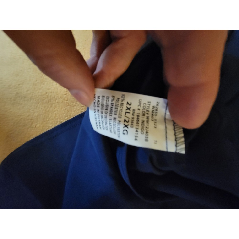 ScrubStar Active Warm-up Jacket Indgo Size 2XL - Picture 9 of 10